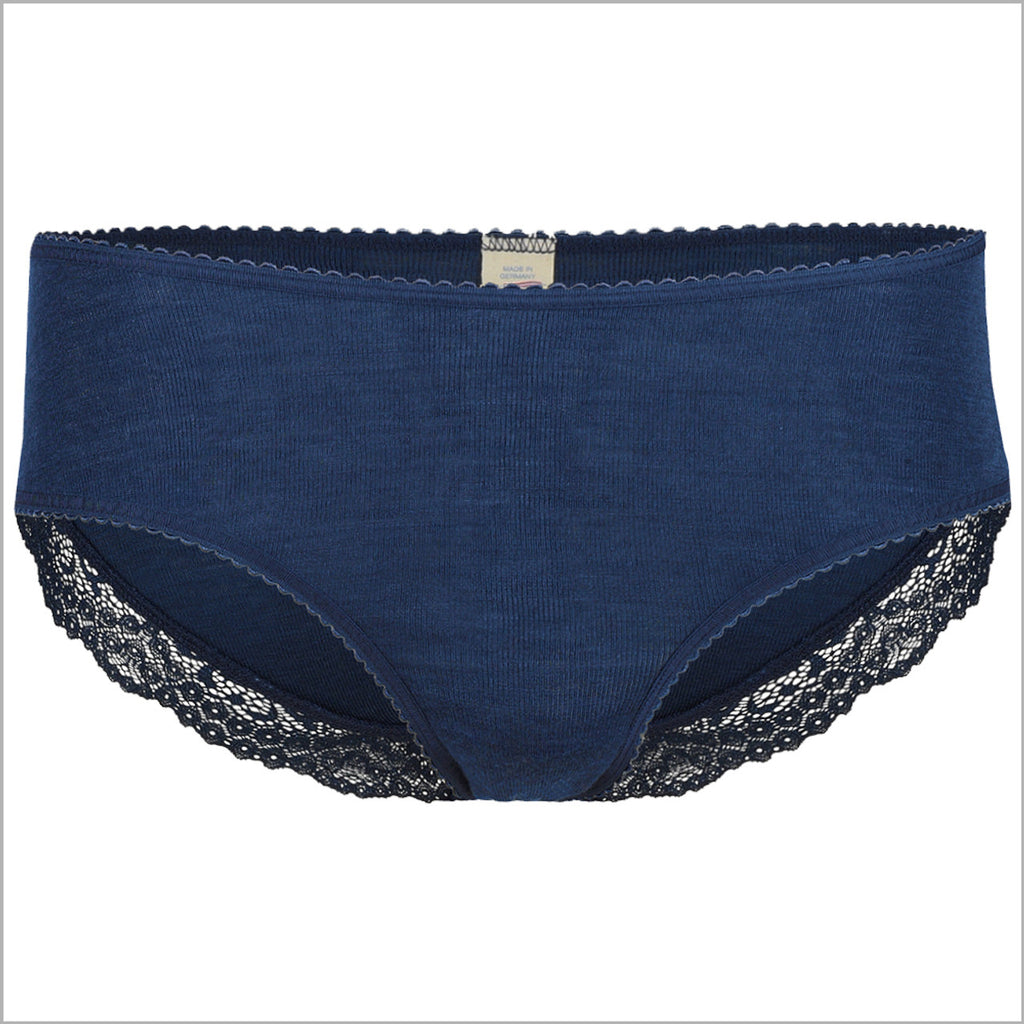 Lace top merino/silk, GOTS