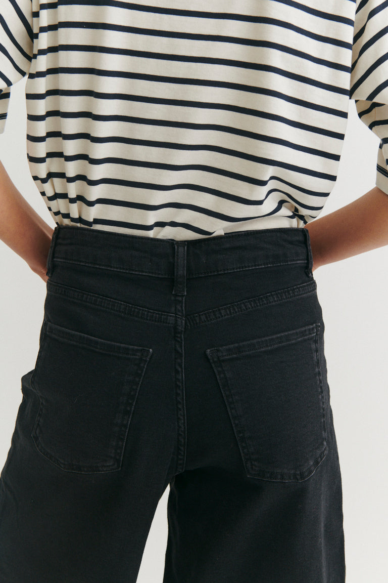 Denim shorts, GOTS