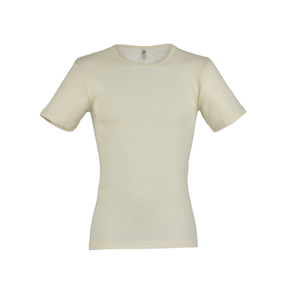 Men's merino/silk t-shirt, GOTS