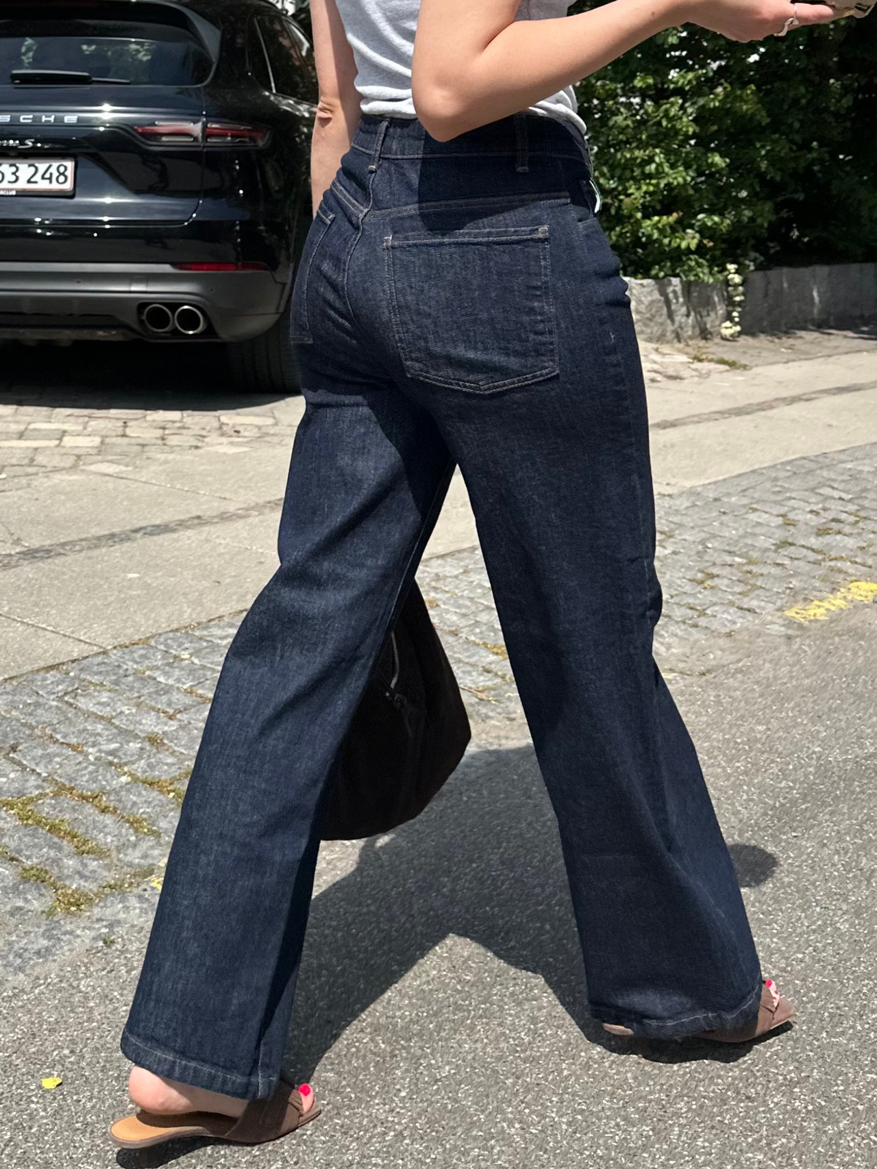 Enya Jeans Rinse Wash raw denim, GOTS
