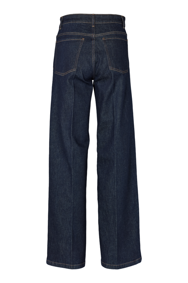 Enya Jeans Rinse Wash raw denim, GOTS