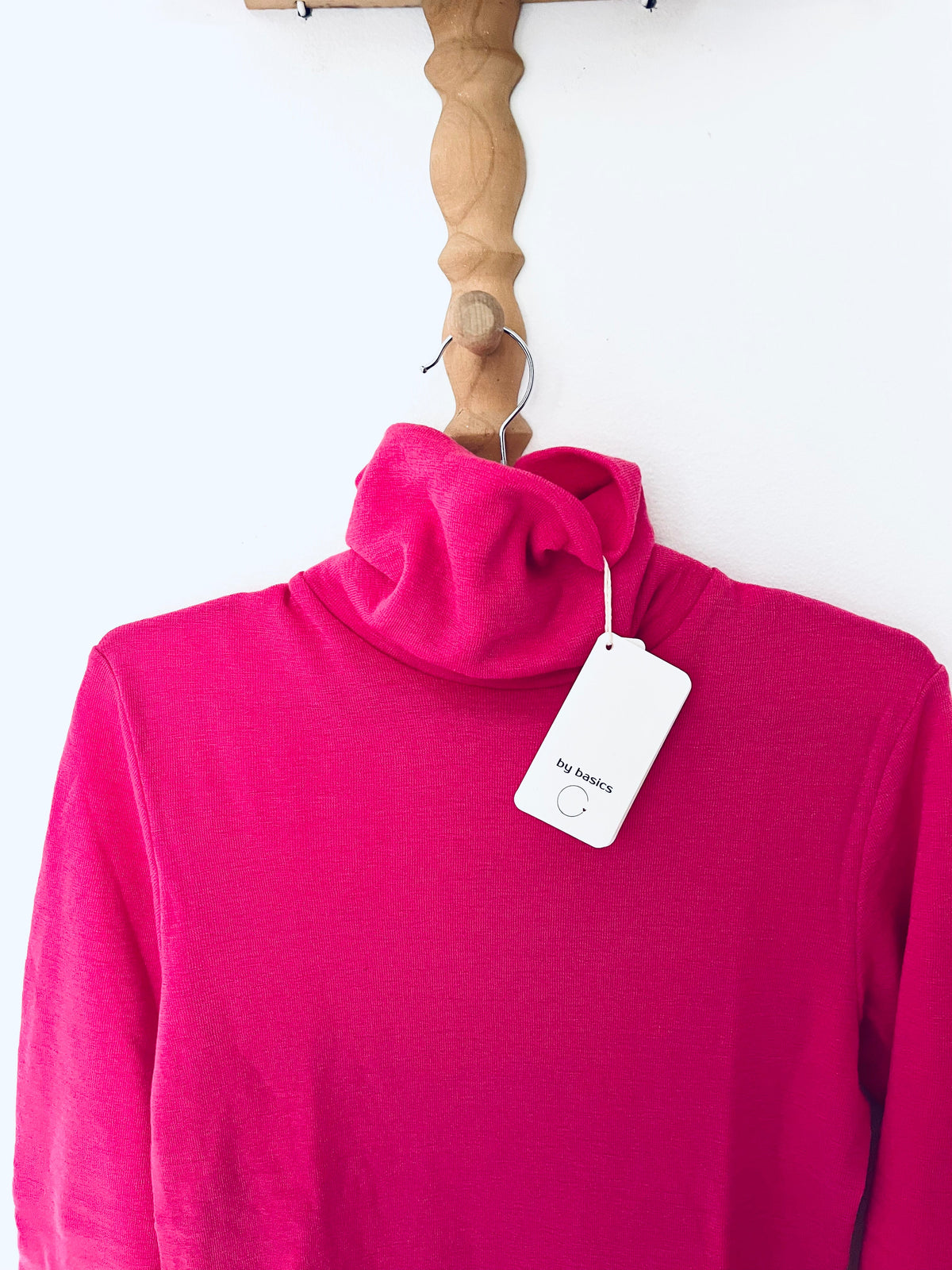 Roll-neck, pure merino