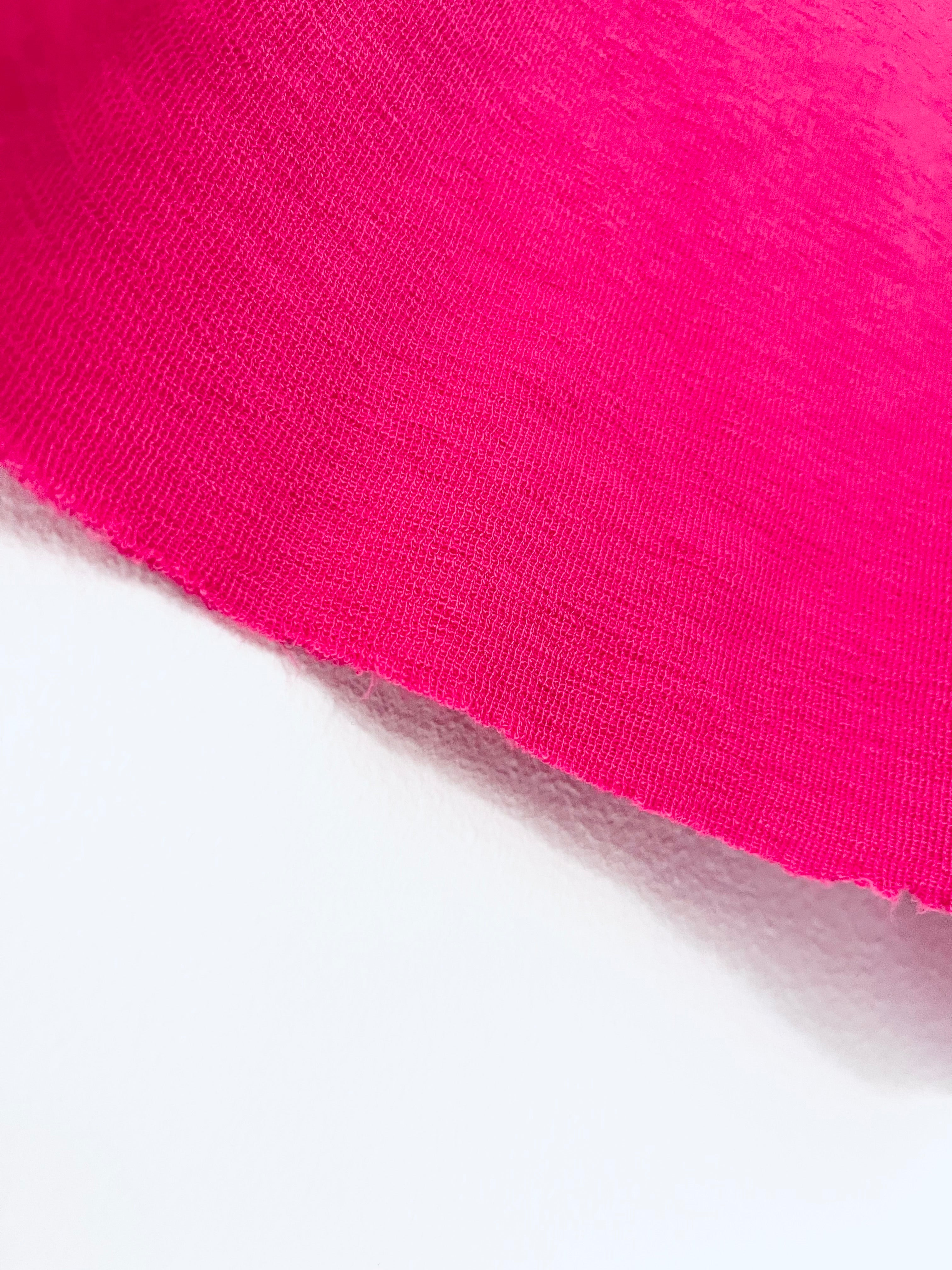 Pure merino roll-neck pink