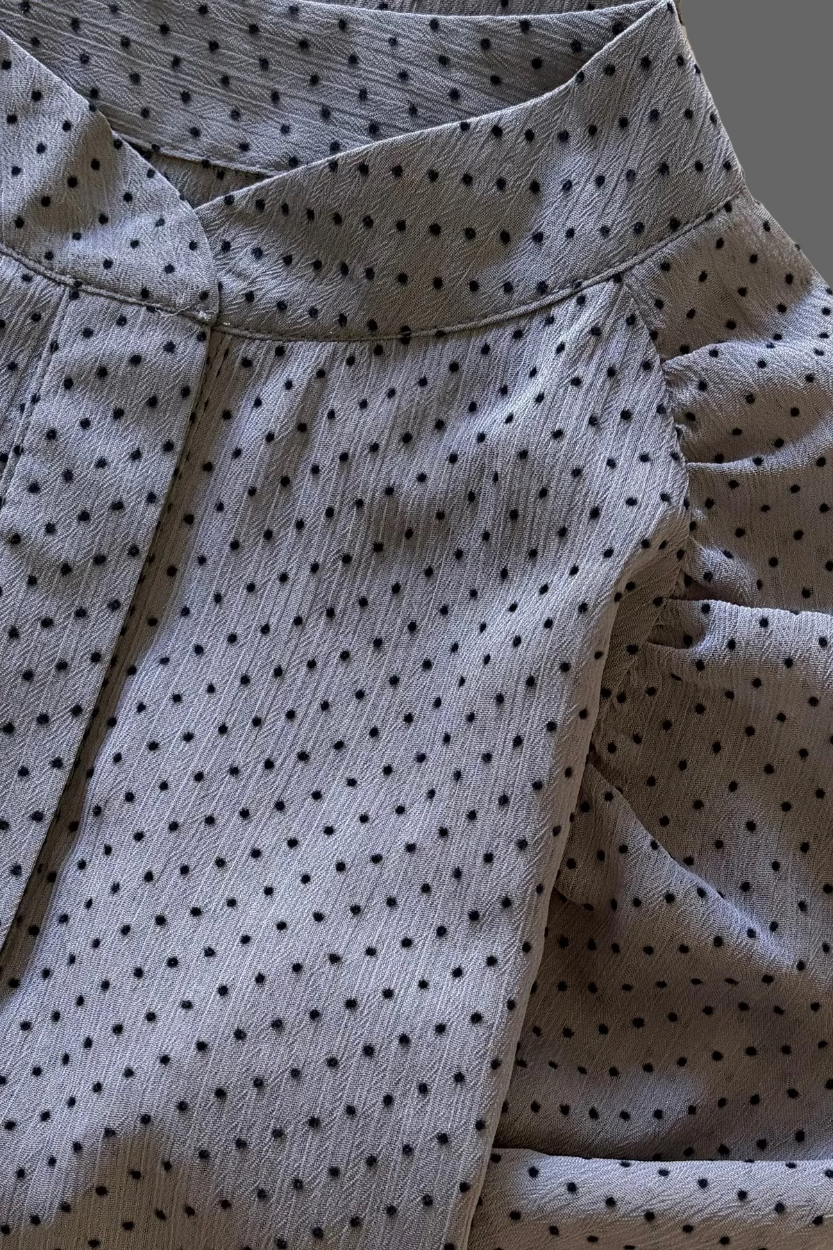Frida Skjorte Brown Dot