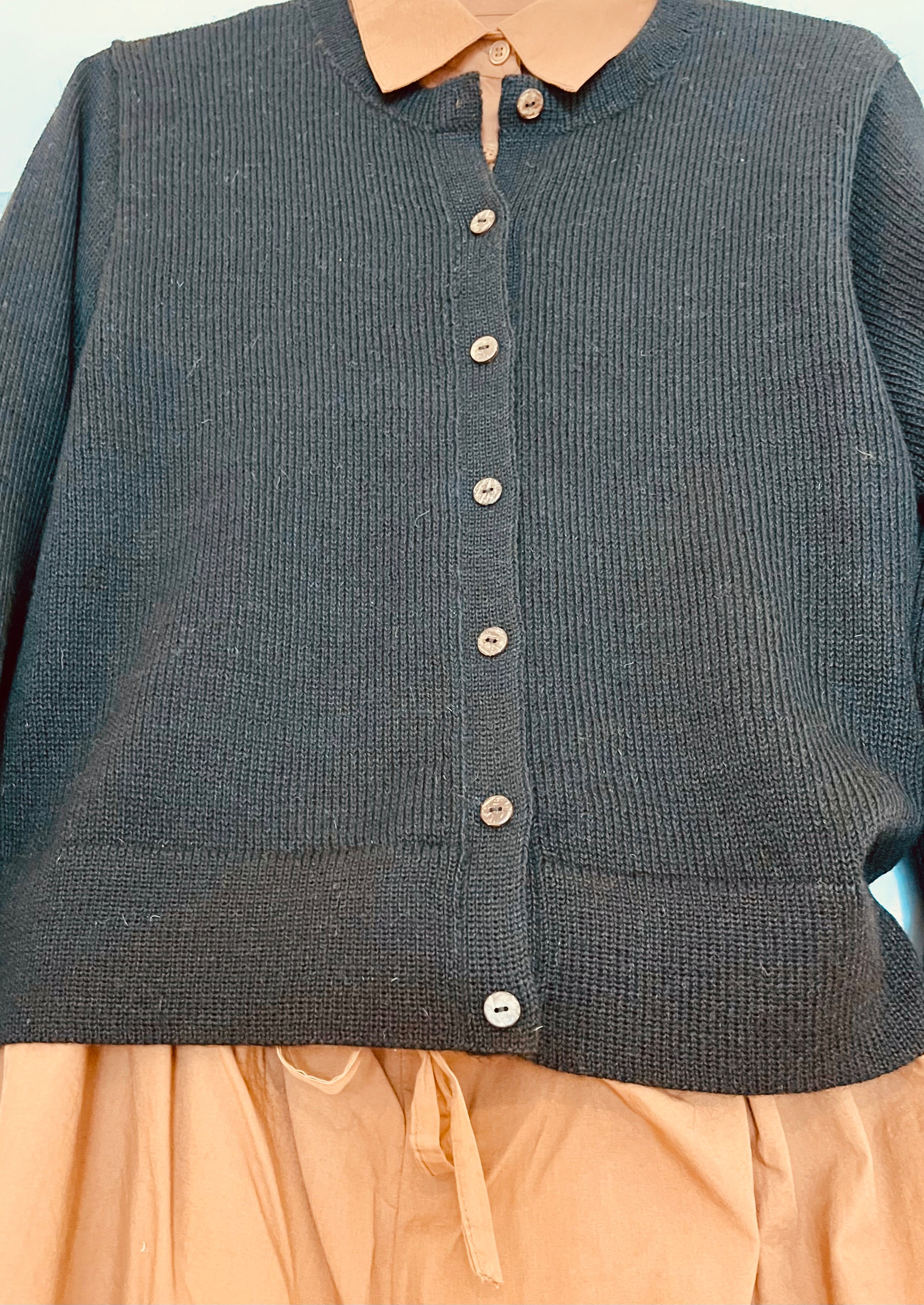 Sabrina llama wool cardigan