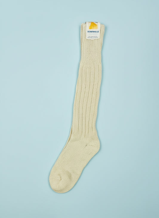 Knælange ragsokker med lammeuld