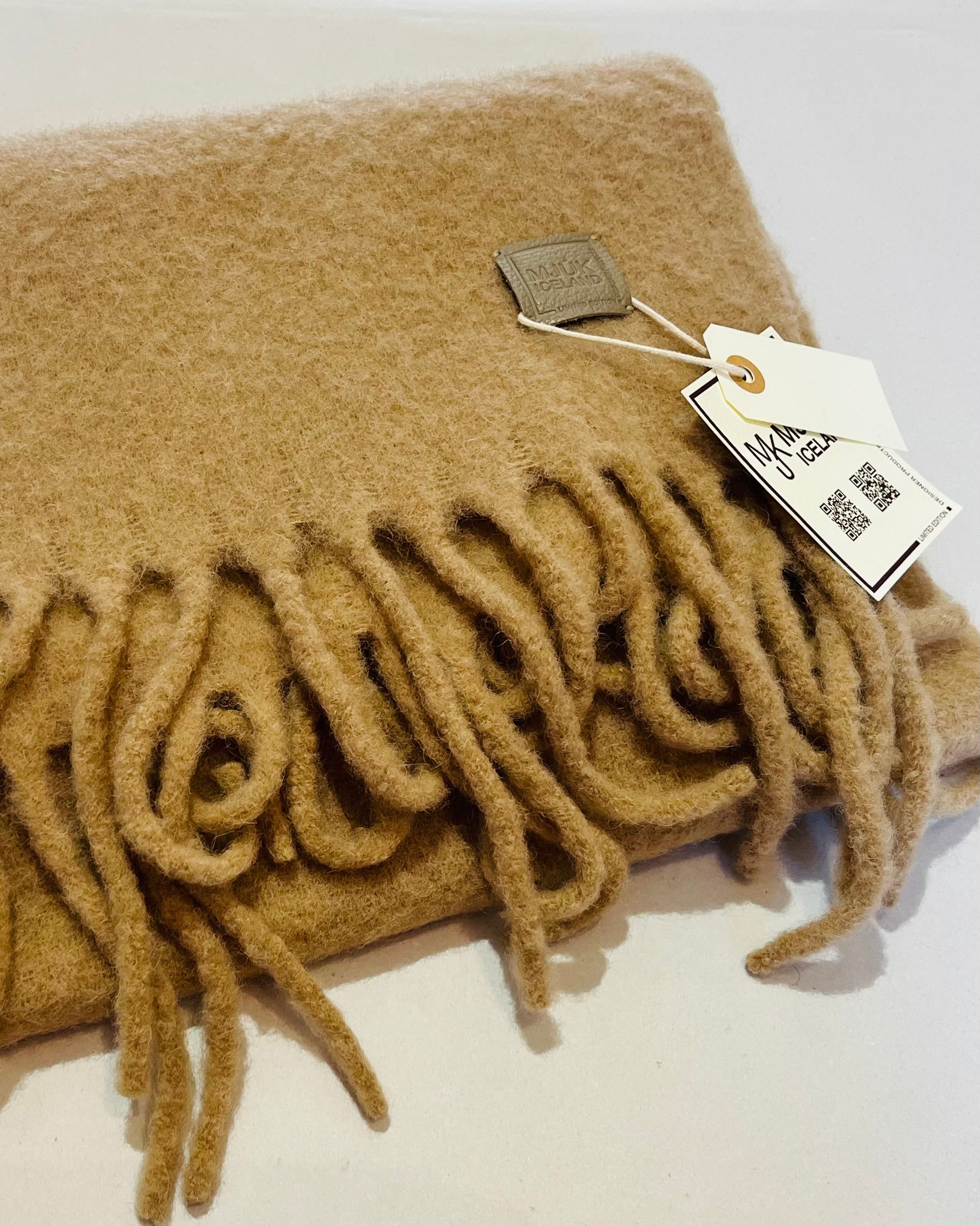 Alpaca & Silk Scarf