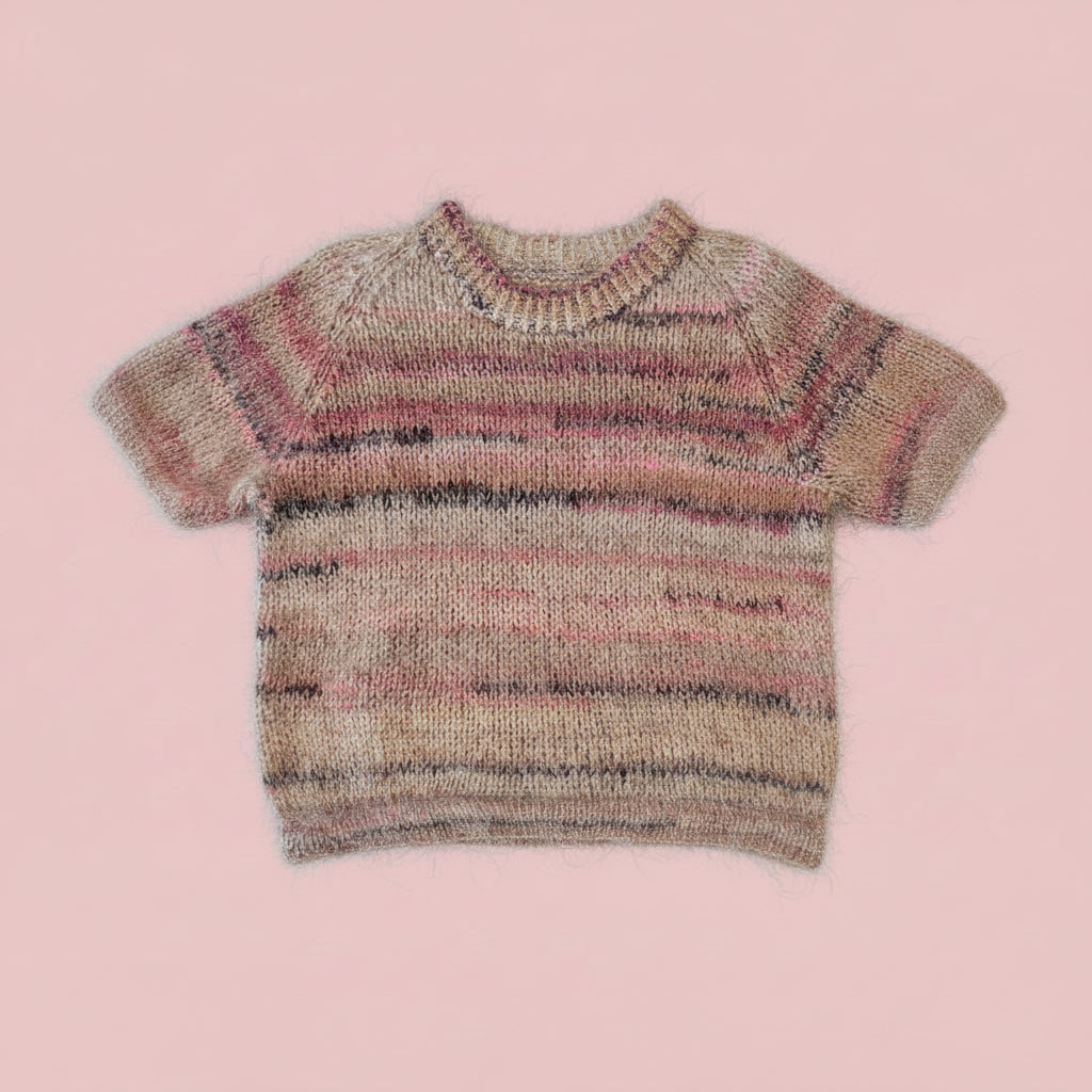 Lærke Bagger unika ombre handknit tee