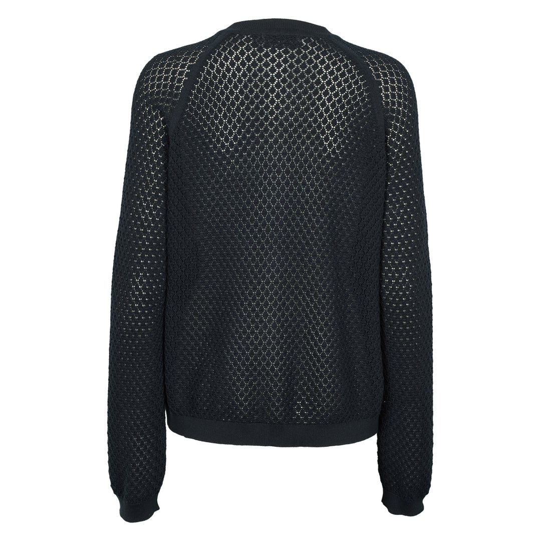 Fine-knit cardigan, GOTS