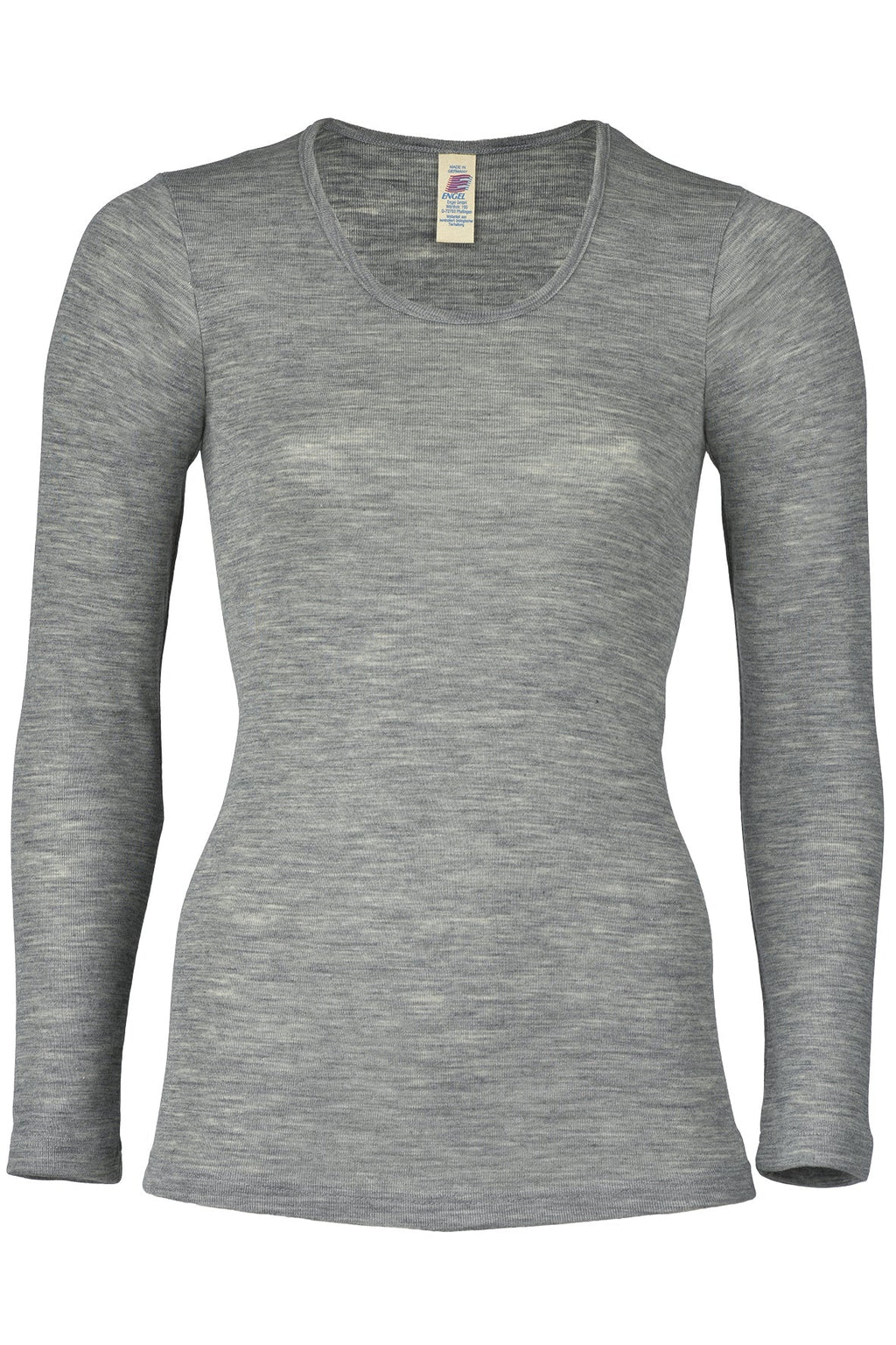 Long-sleeve merino/silk, GOTS