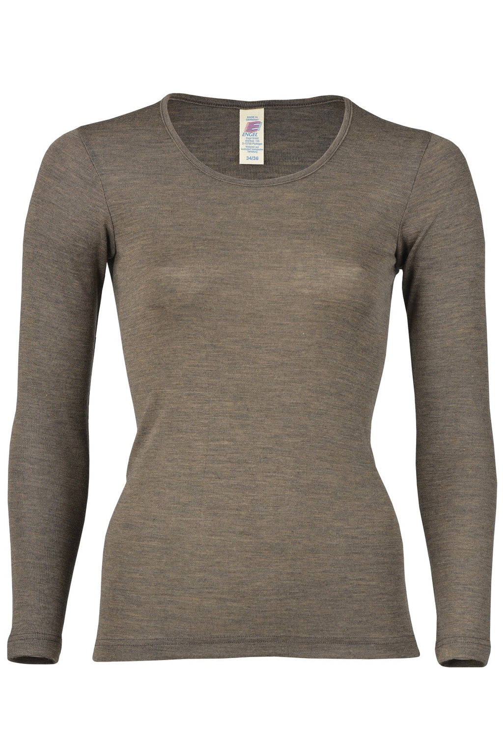Long-sleeve merino/silk, GOTS