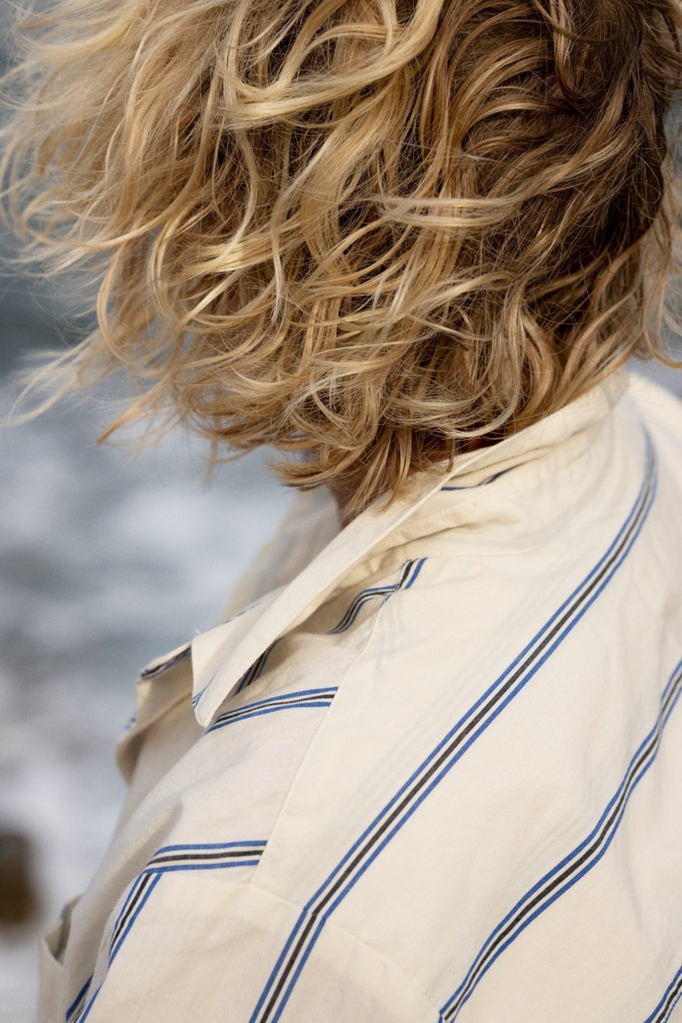 Moshi Moshi Gaia Shirt Stripe Poplin