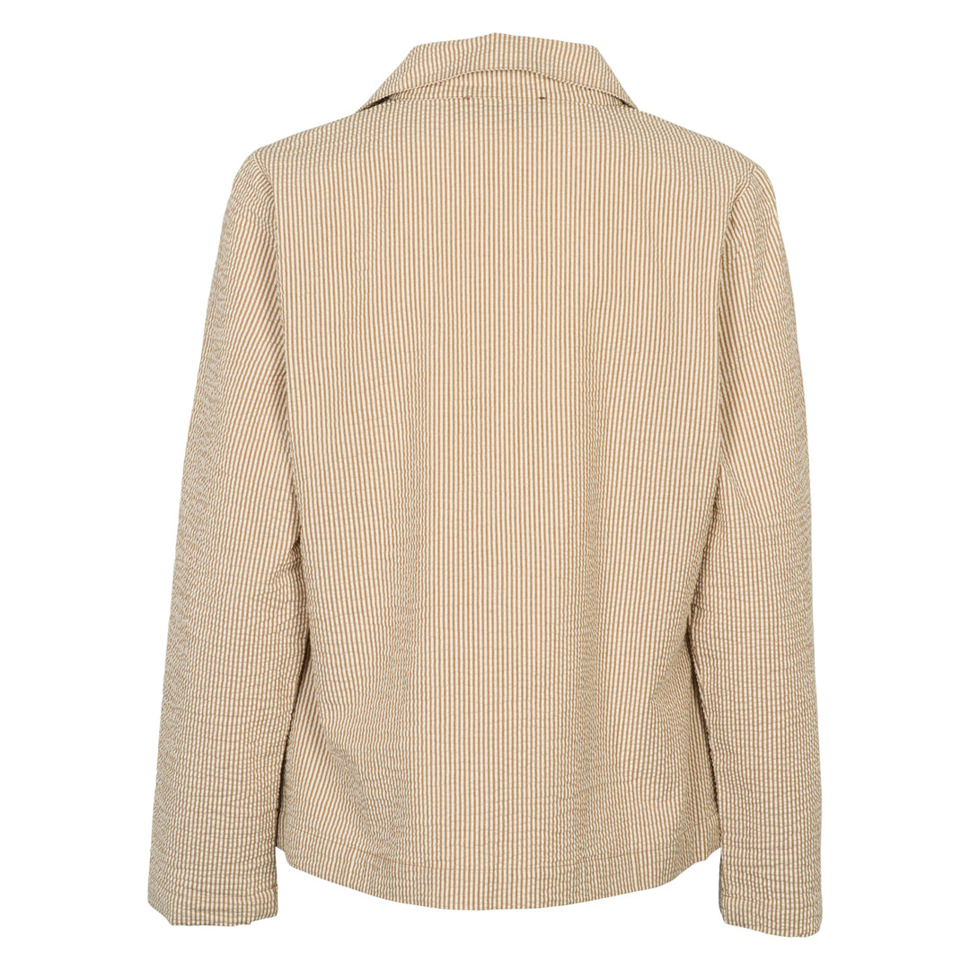 Seersucker stribeet blazer, GOTS