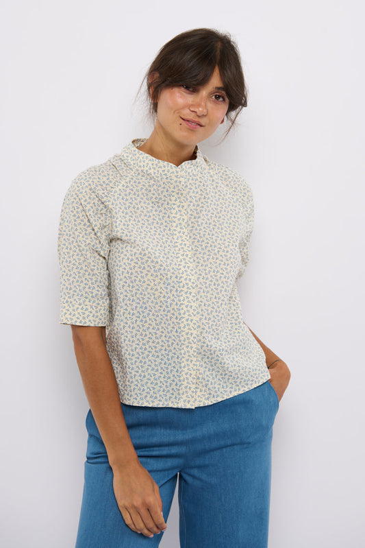 Tolsing Frida Shirt Black Stripes