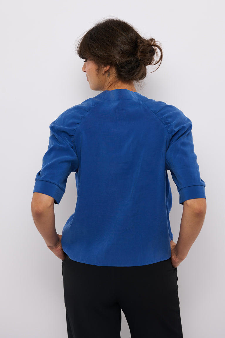 Frida Skjorte Blue