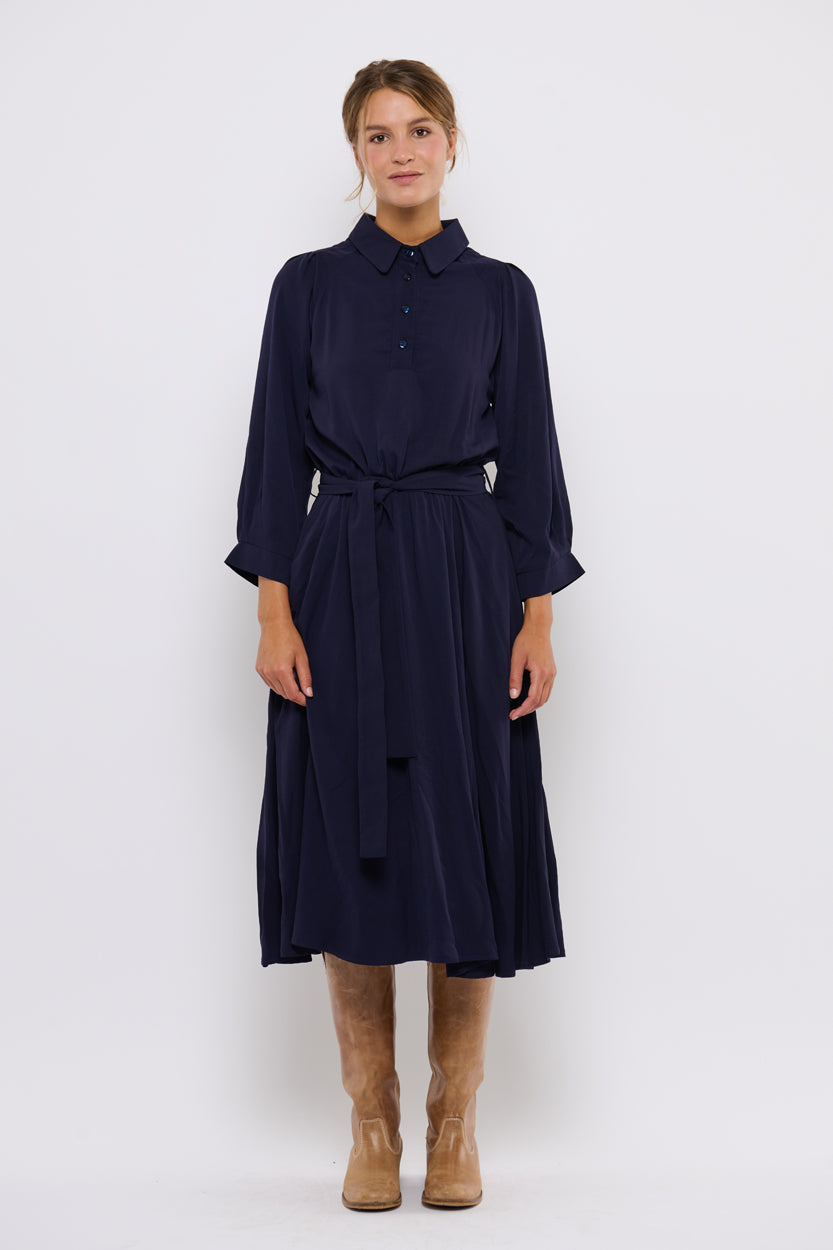 Madeleine dress, navy