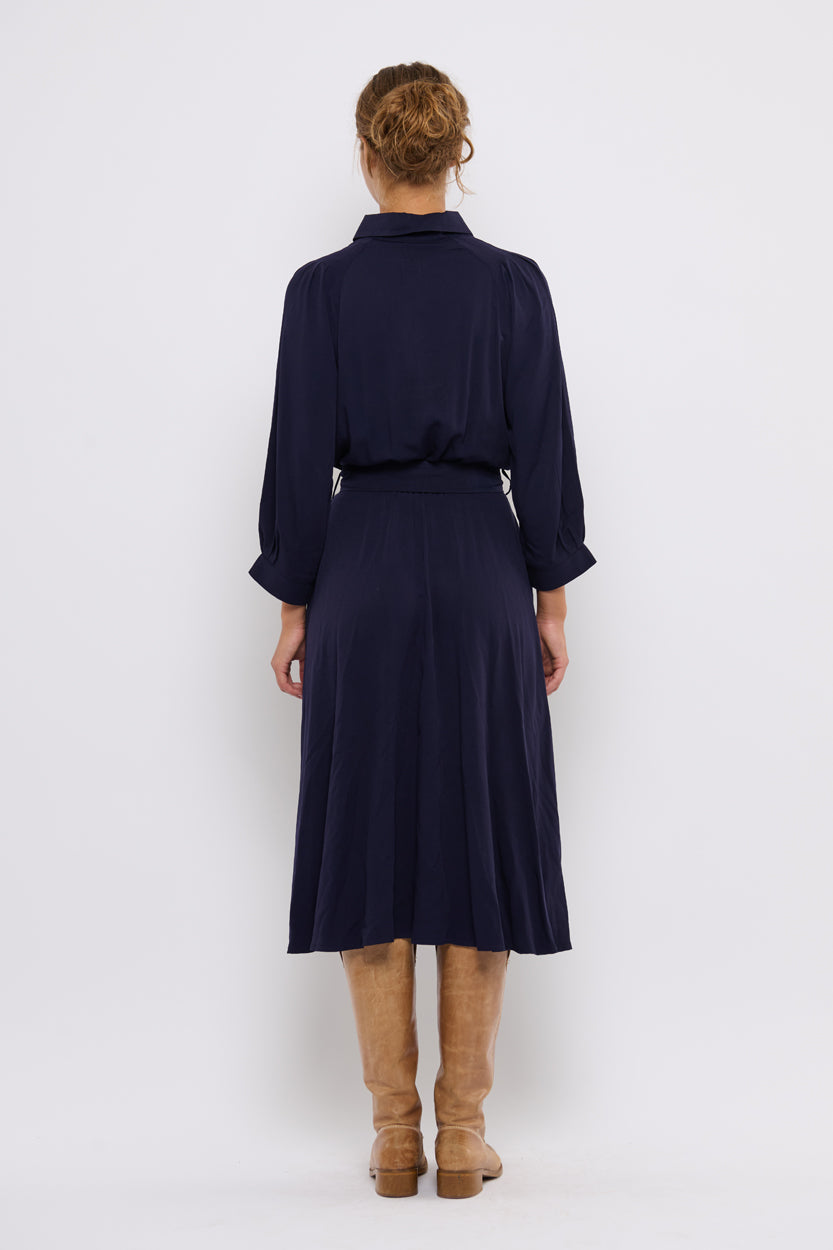 Madeleine dress, navy