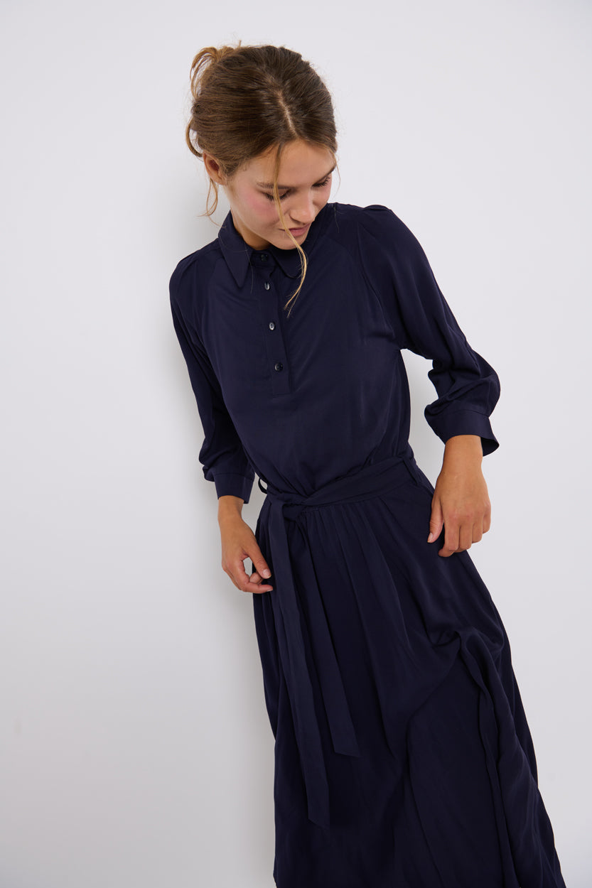 Madeleine dress, navy