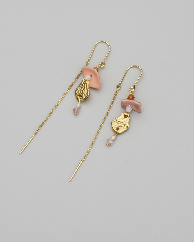 Håndlavede øreringe - By C.S.