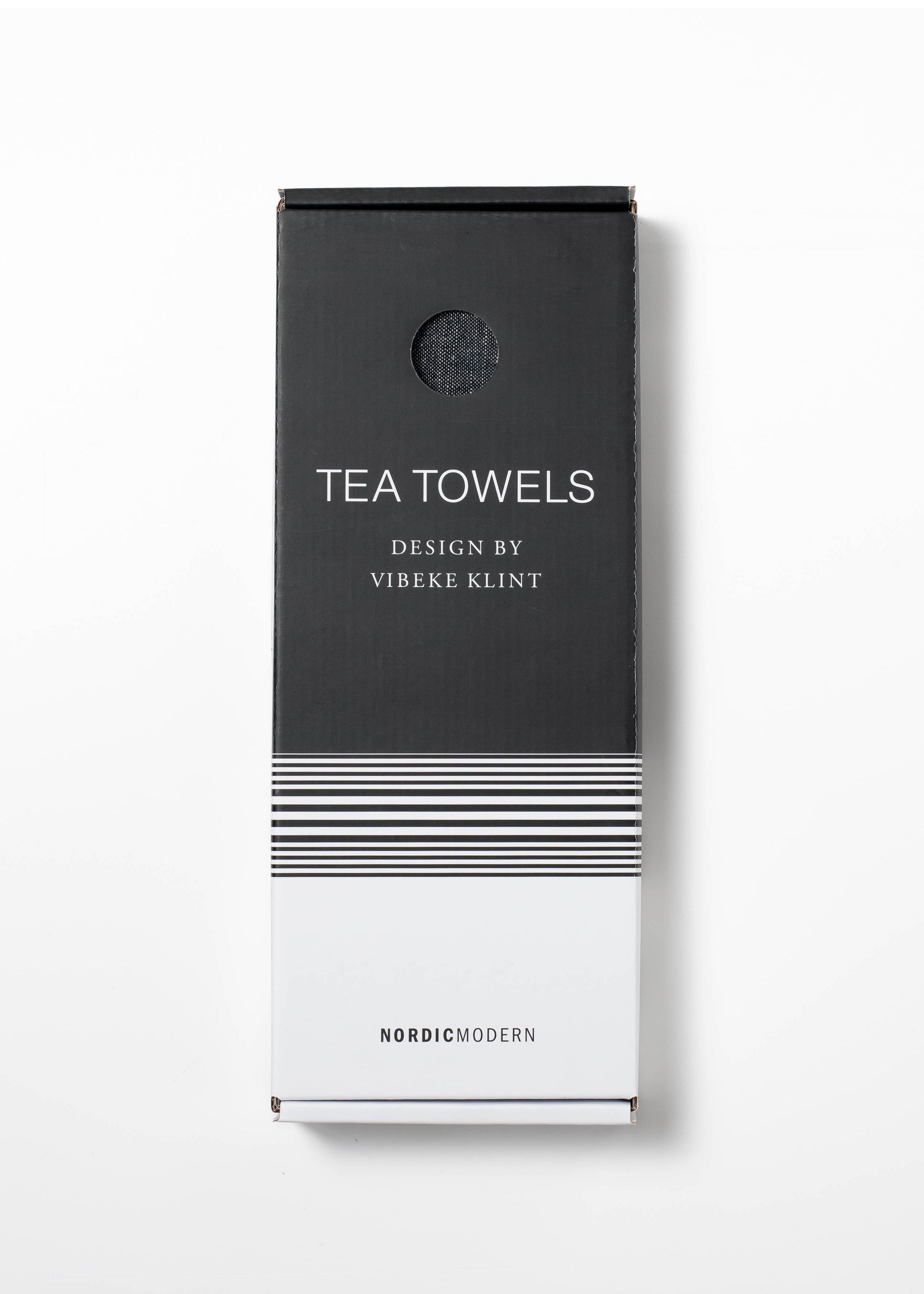 Vibeke Klint 2-pak viskestykker - black, GOTS