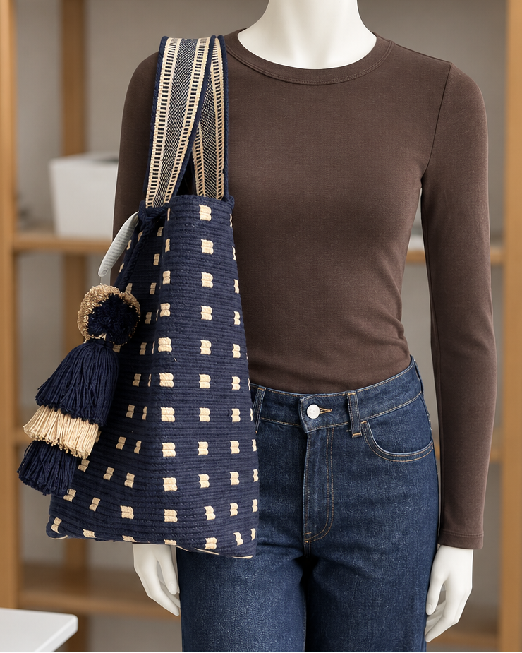 Handcrocheted by Columbian artisans