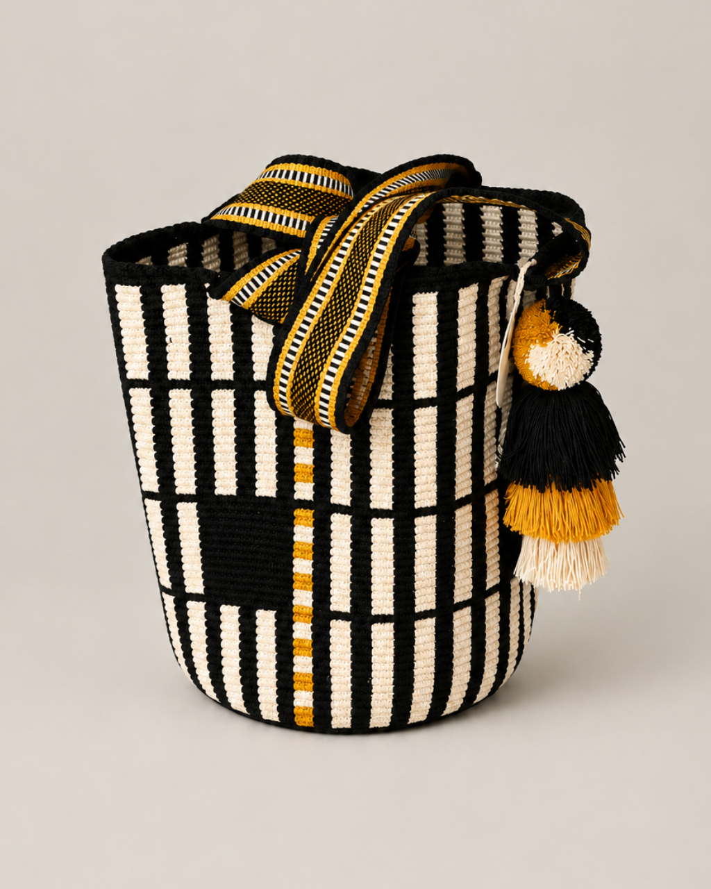 Hand-crocheted by artisans in Columbia 