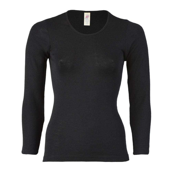 Long-sleeve merino/silk, GOTS