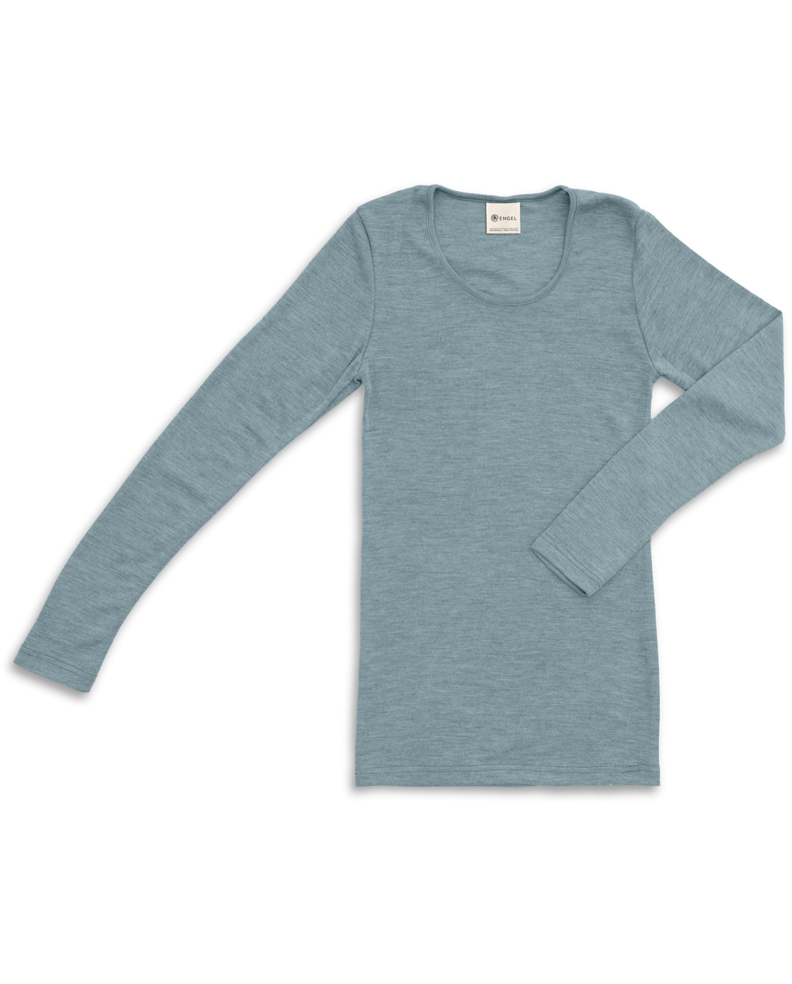 Long-sleeve merino/silk, GOTS