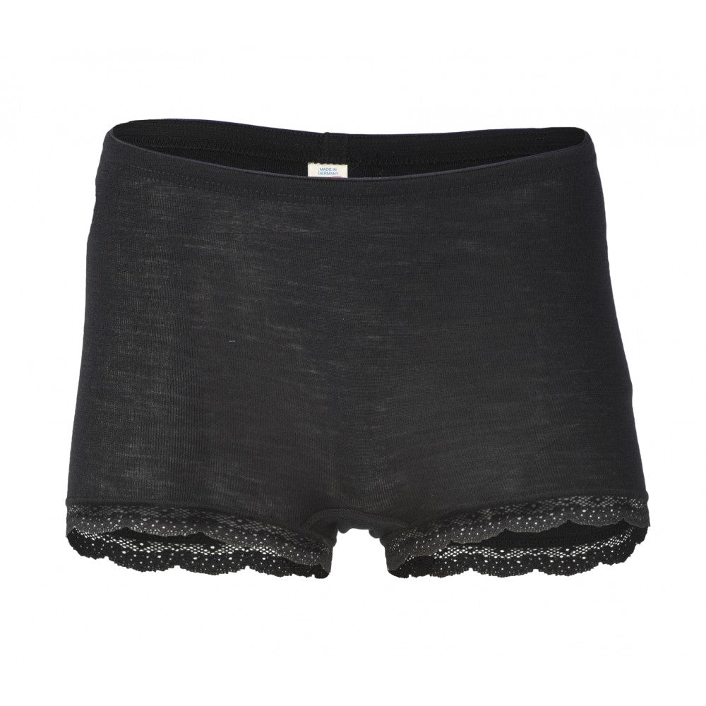 Lace hotpants merino/silk, GOTS