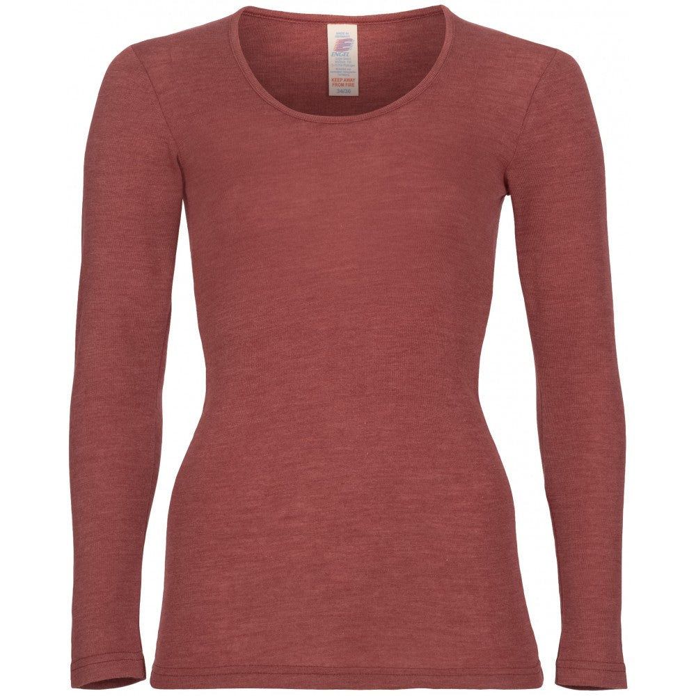 Long-sleeve merino/silk, GOTS