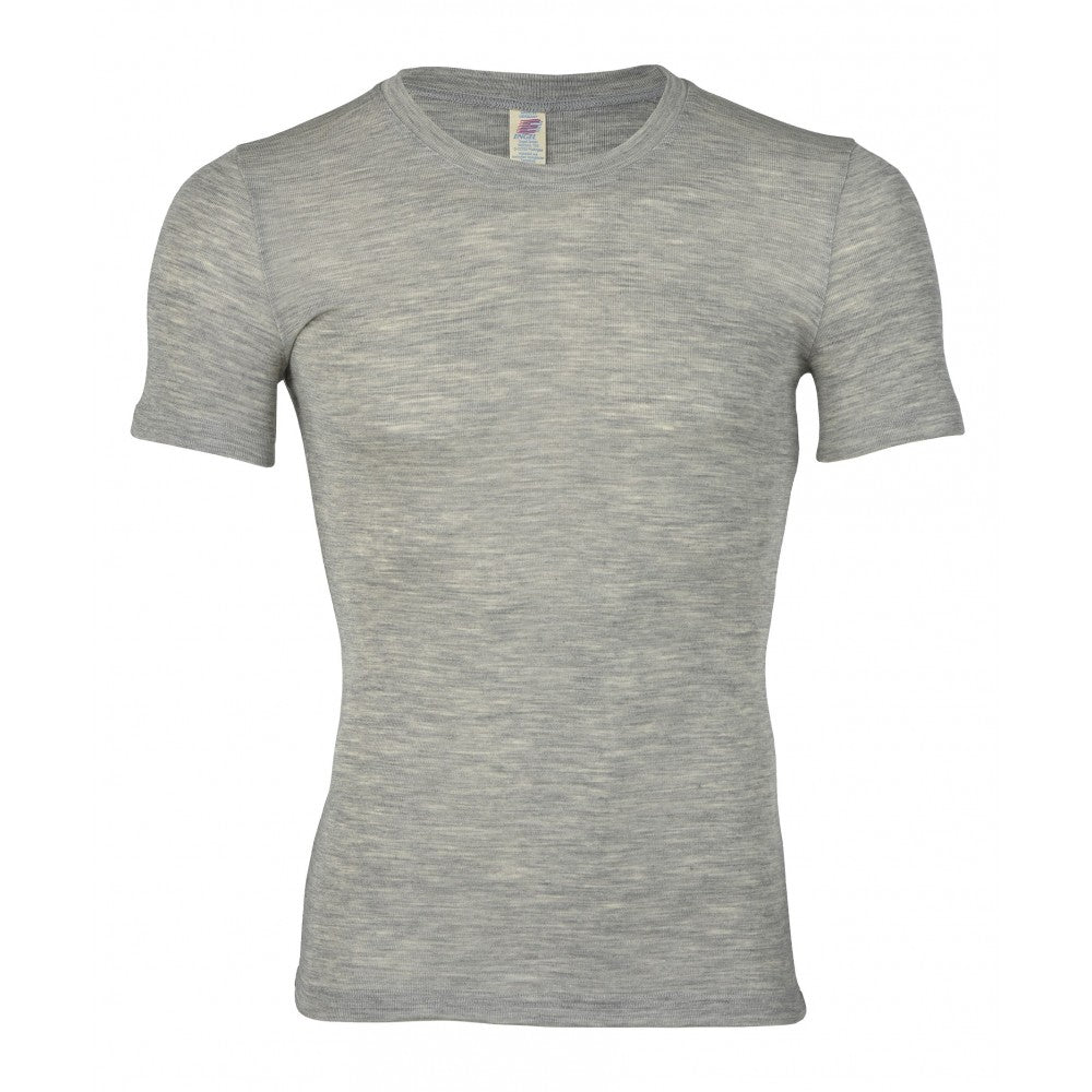 Men's merino/silk t-shirt, GOTS