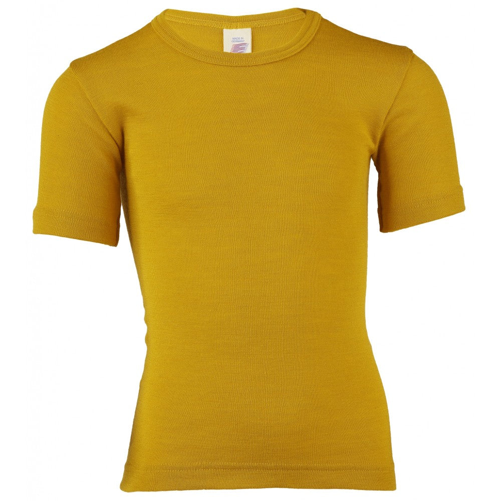 Kids' merino/silk t-shirt, GOTS