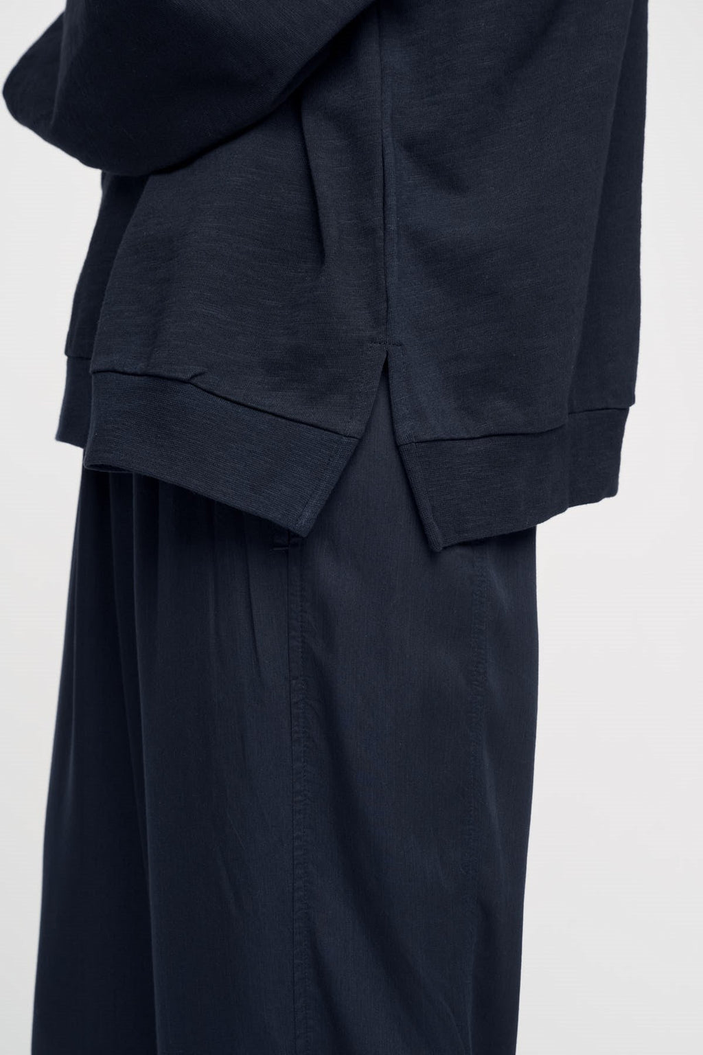 Moshi Moshi Free Pants Silky dark navy