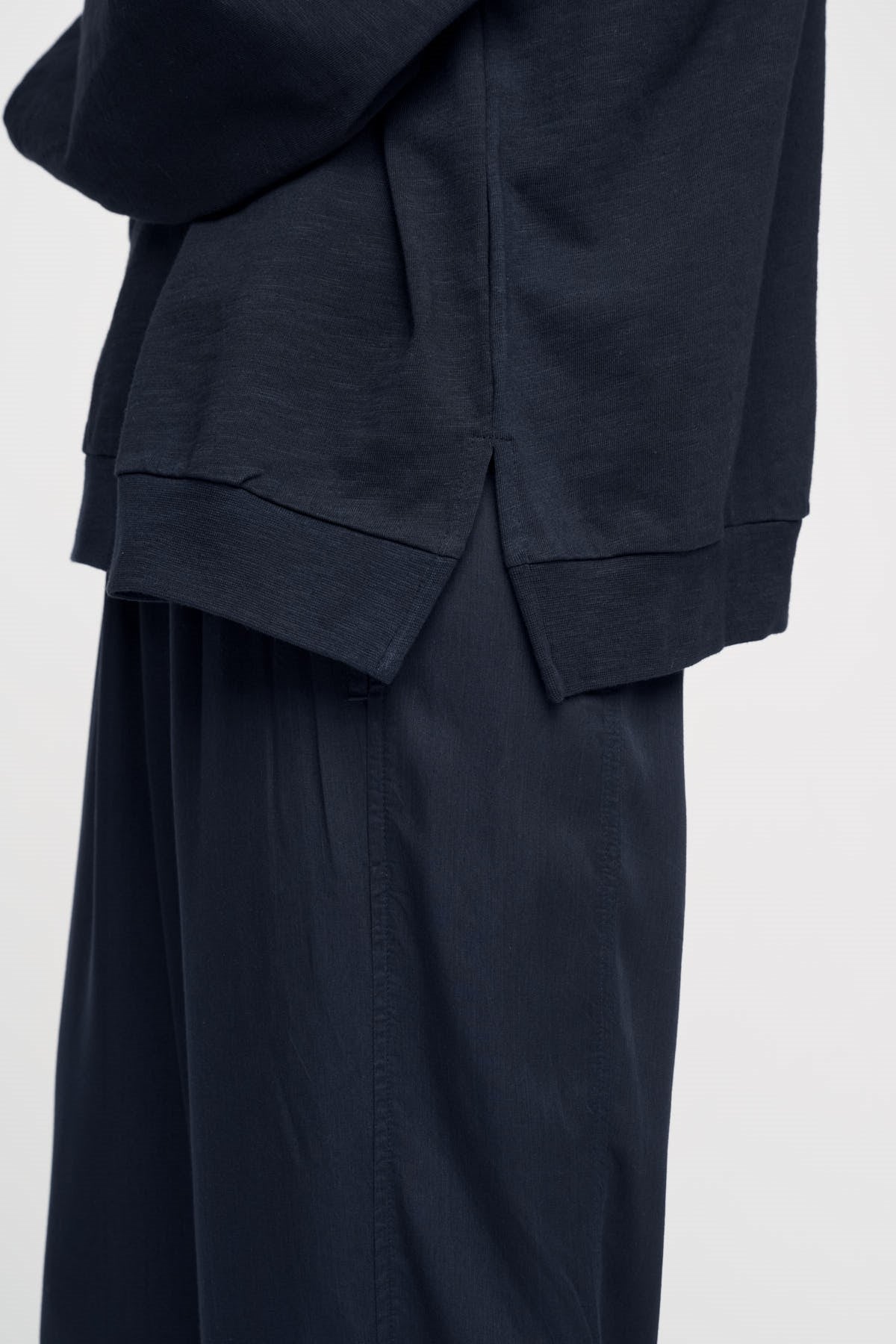 Moshi Moshi Free Pants Silky dark navy