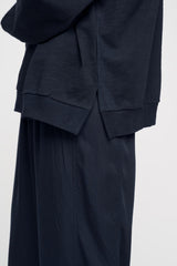 Moshi Moshi Free Pants Silky dark navy