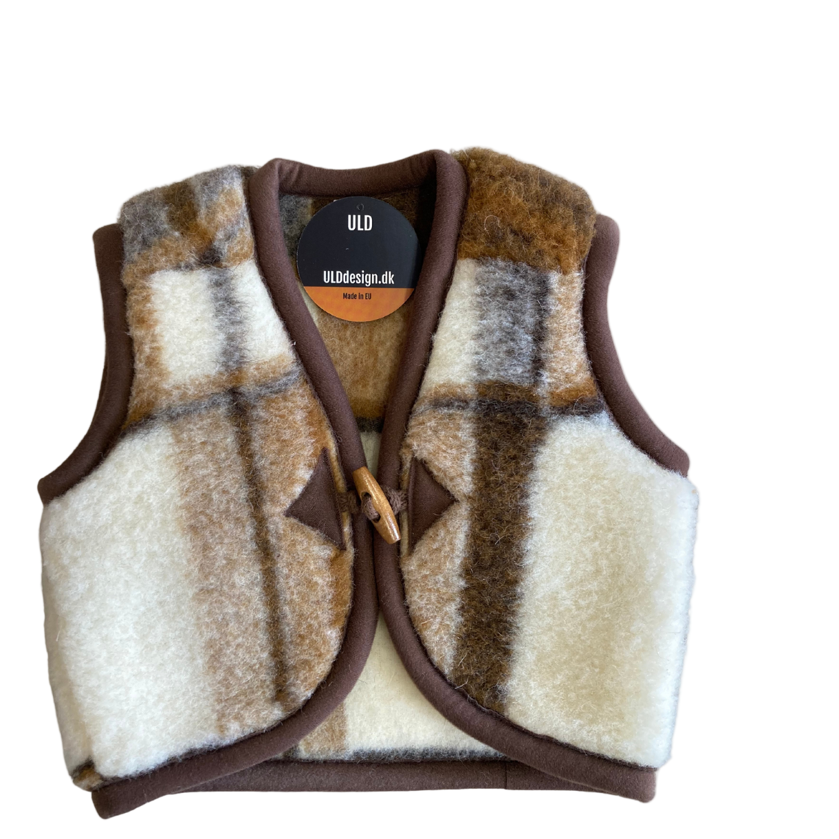 Babyvest i merinould