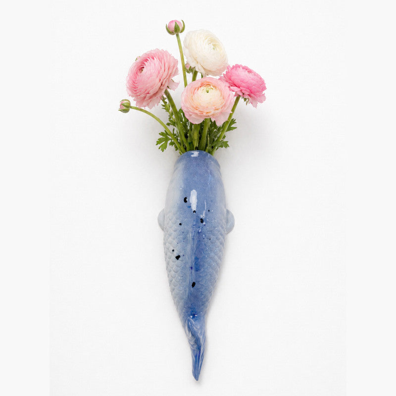 Koi fish vase