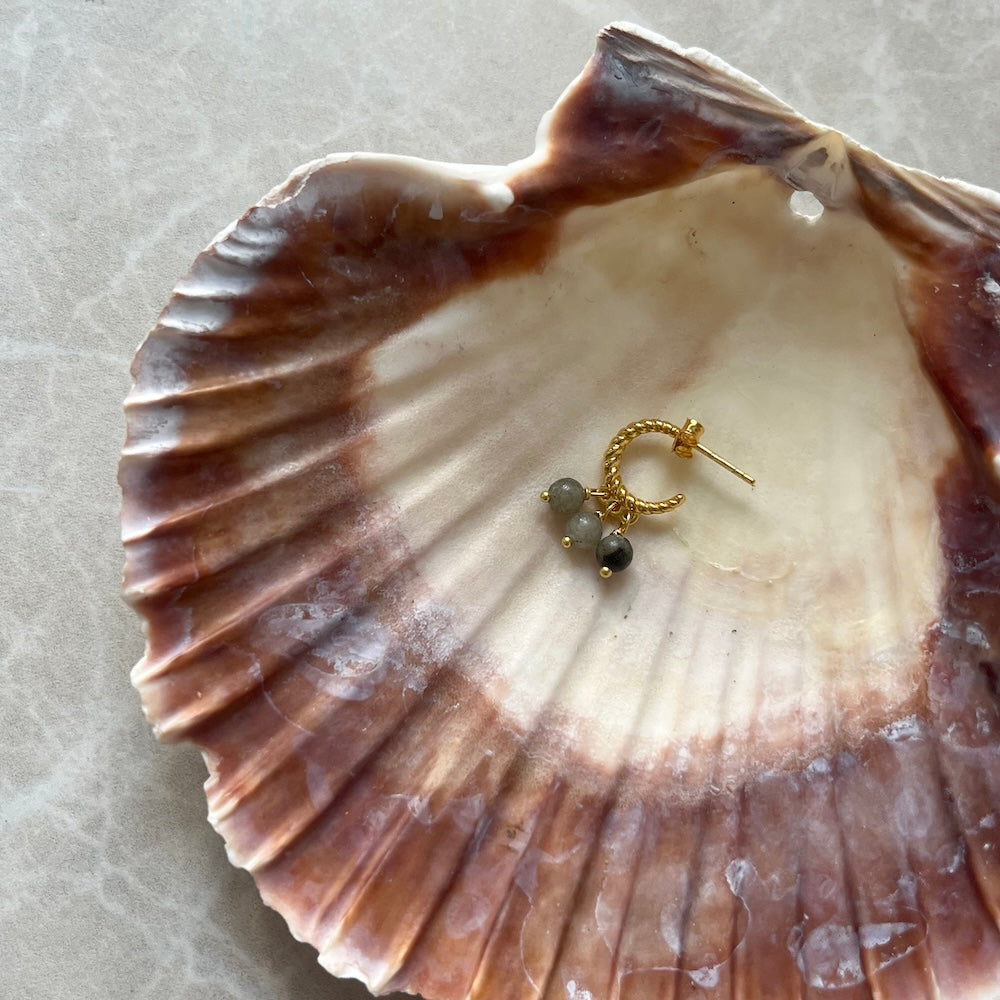 Håndlavede øreringe