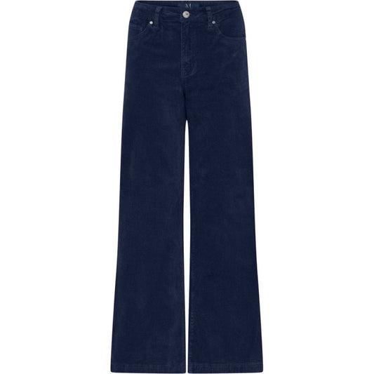 Fløjlsbukser med vide ben