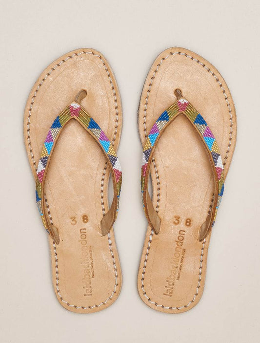 Laidback London Seri sandaler - blue
